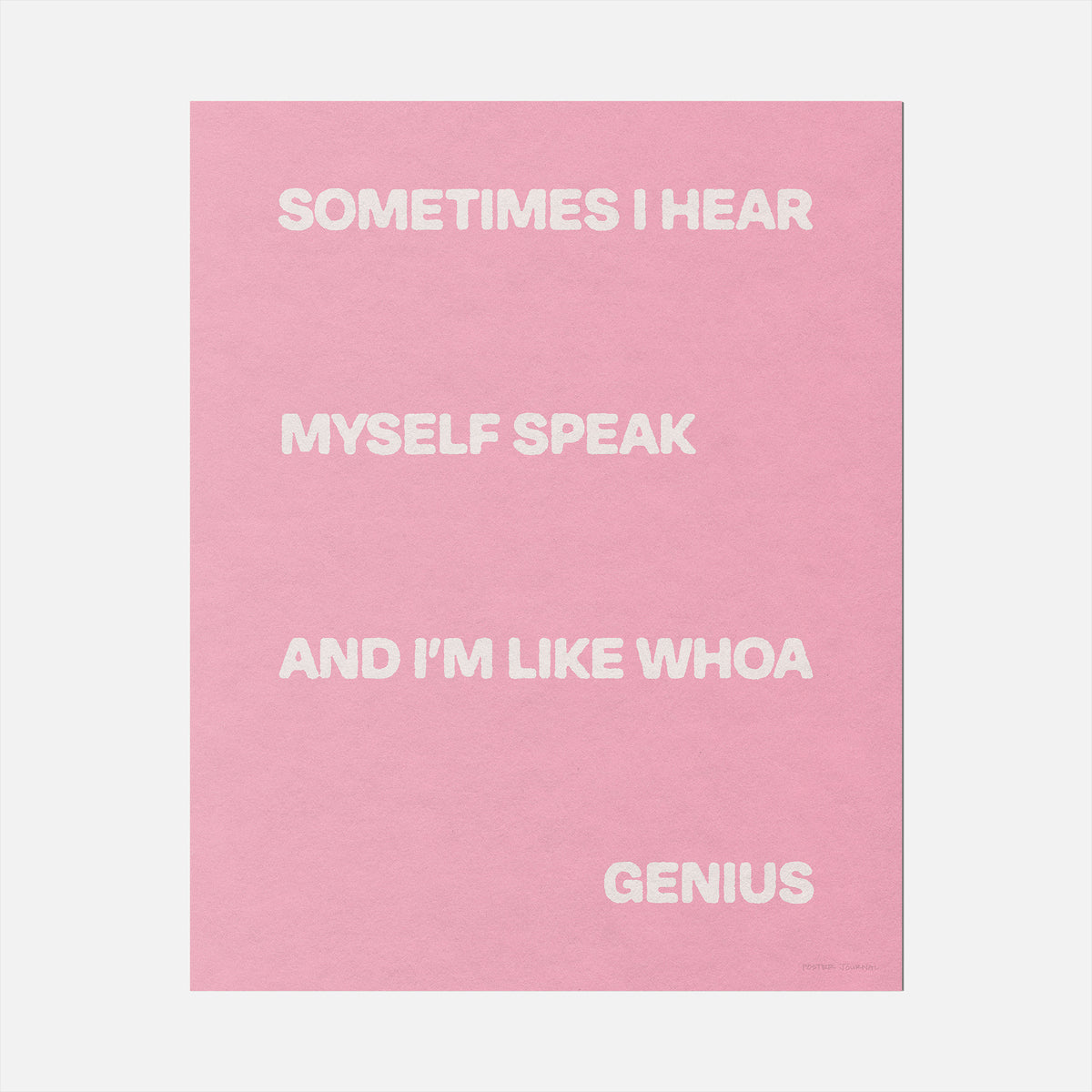 SOMETIMES PRINT
