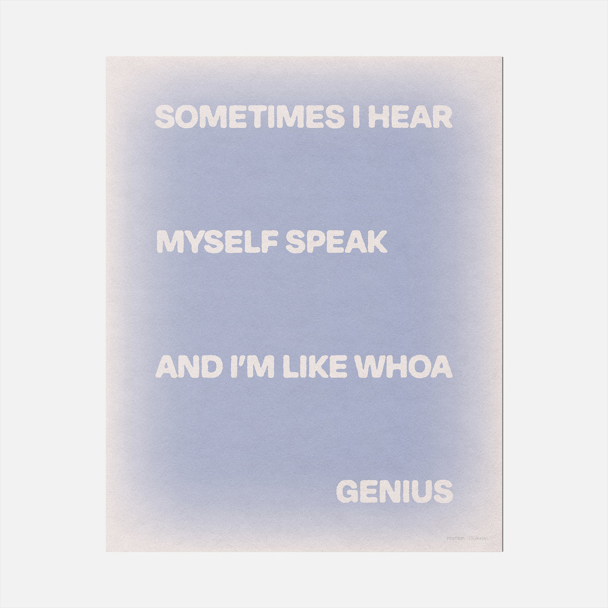 SOMETIMES PRINT