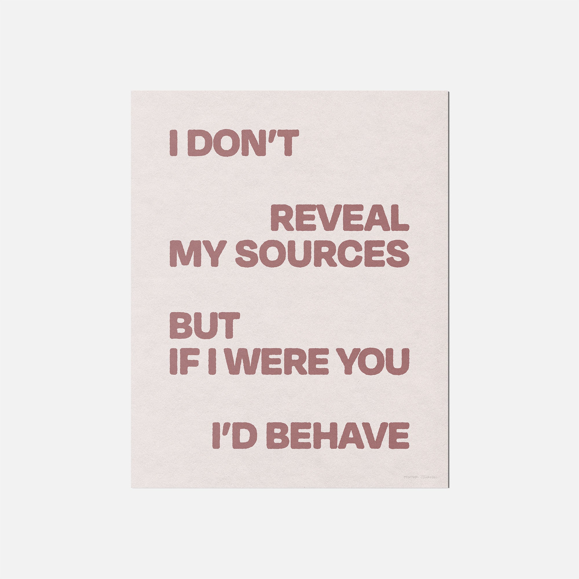 SOURCES PRINT