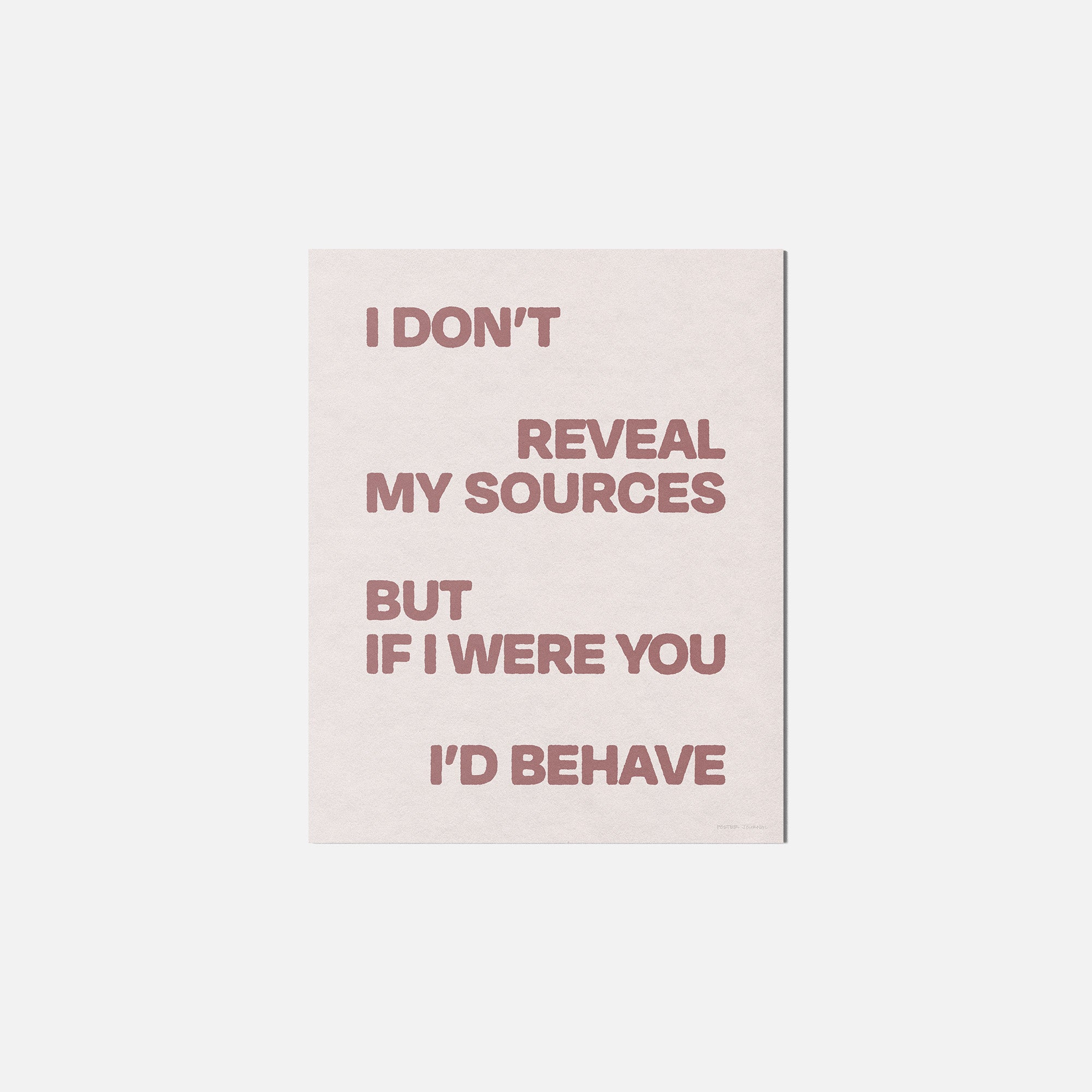 SOURCES PRINT