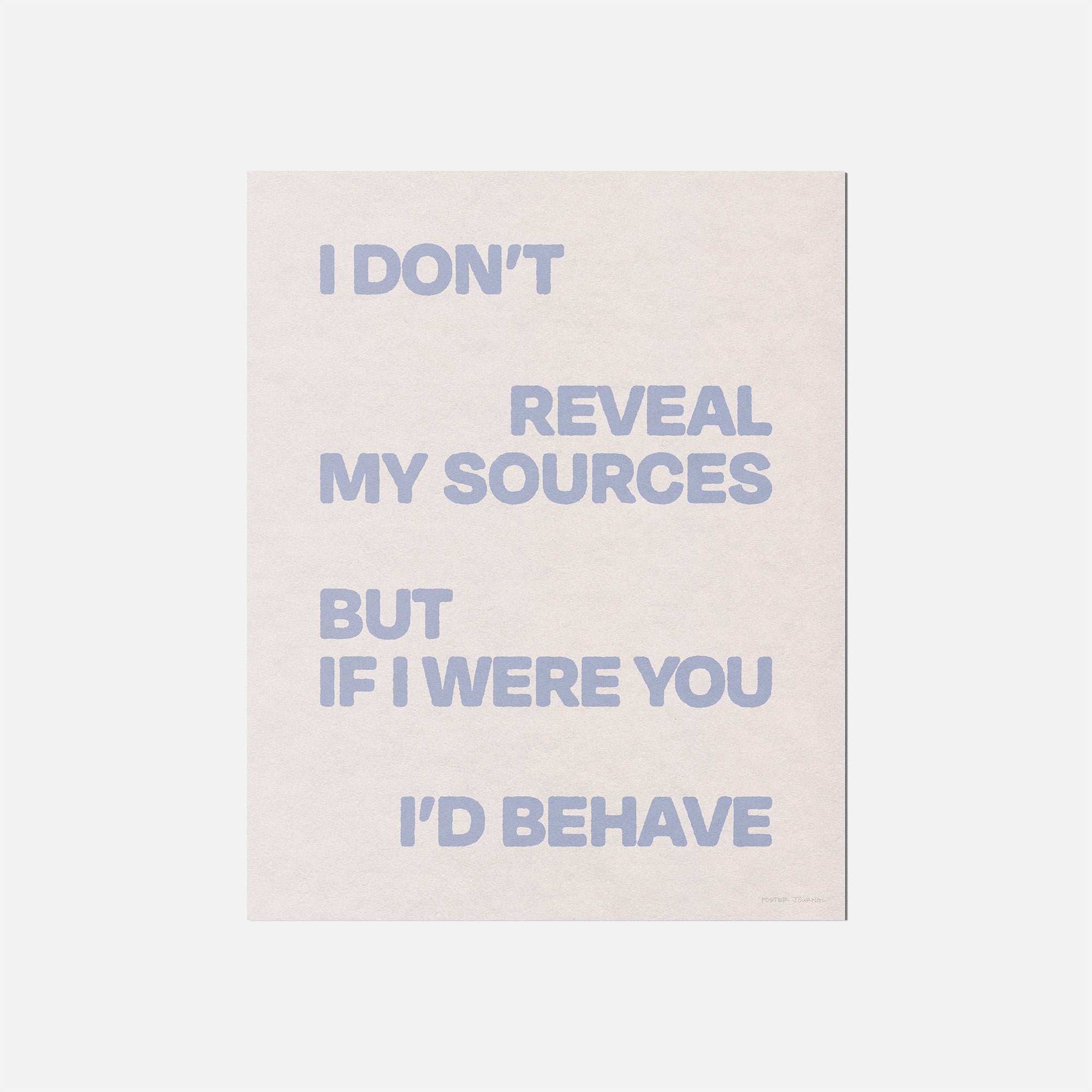 SOURCES PRINT