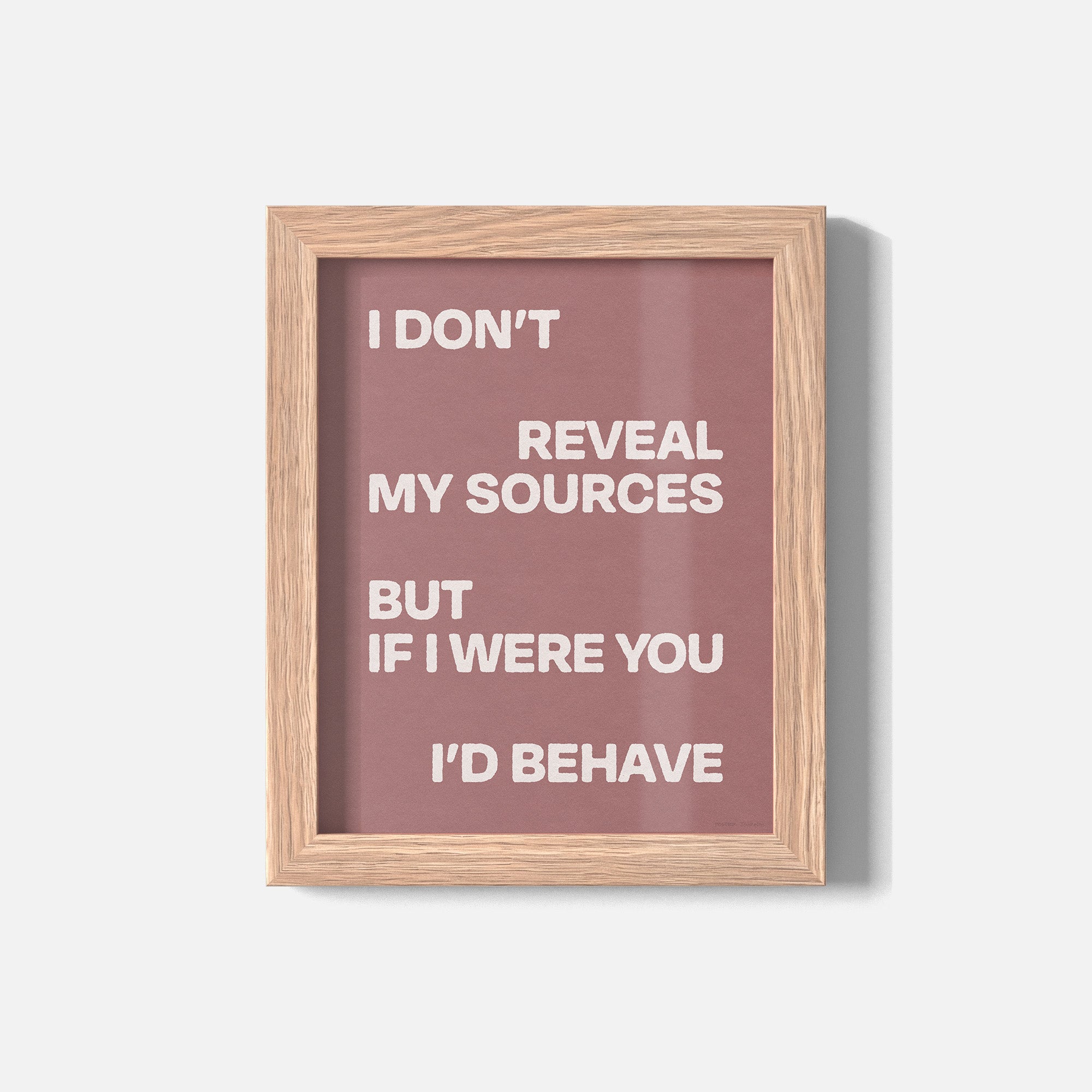 SOURCES PRINT