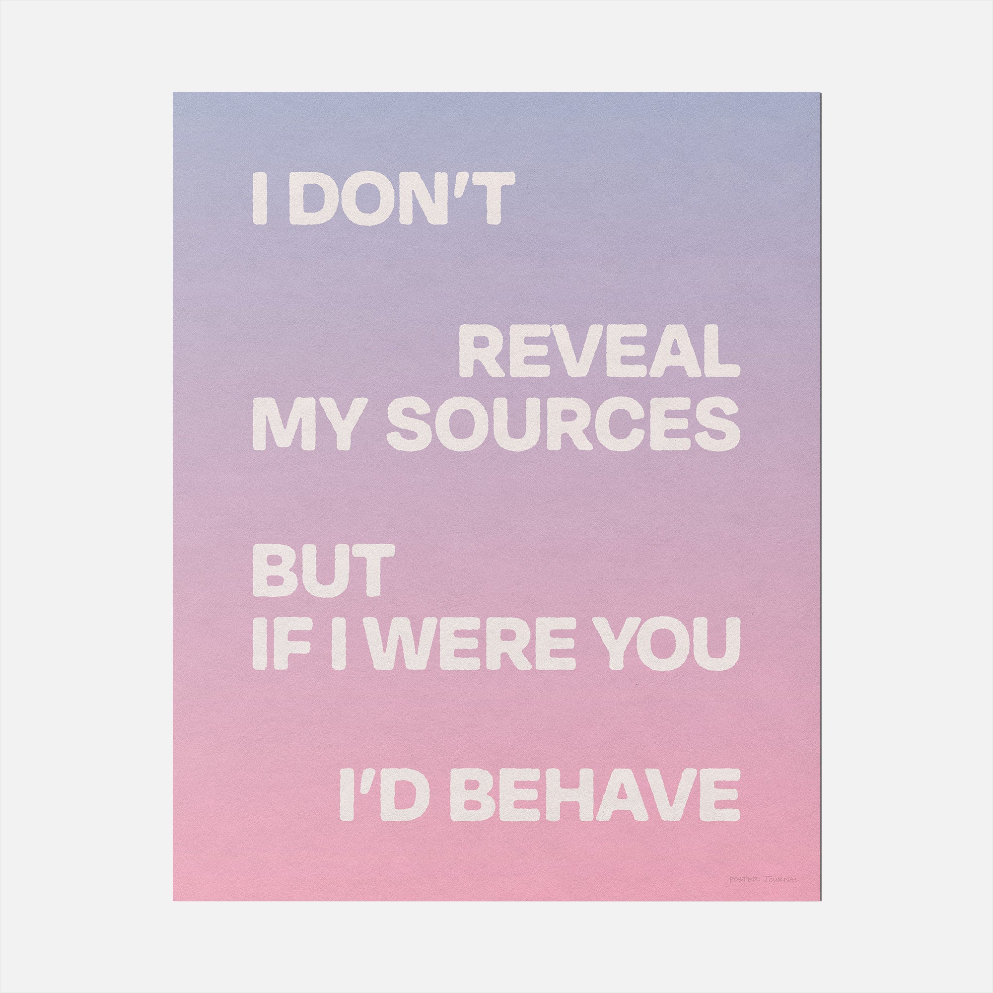 SOURCES PRINT