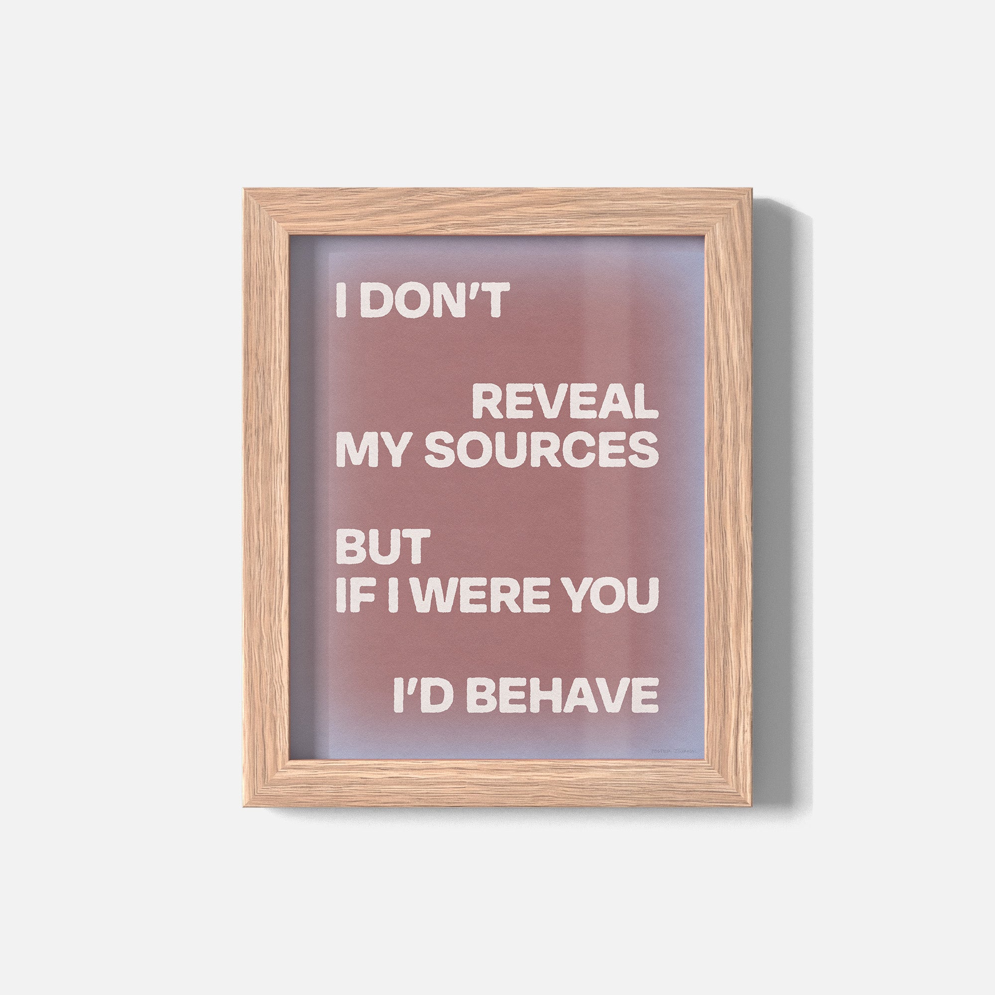 SOURCES PRINT