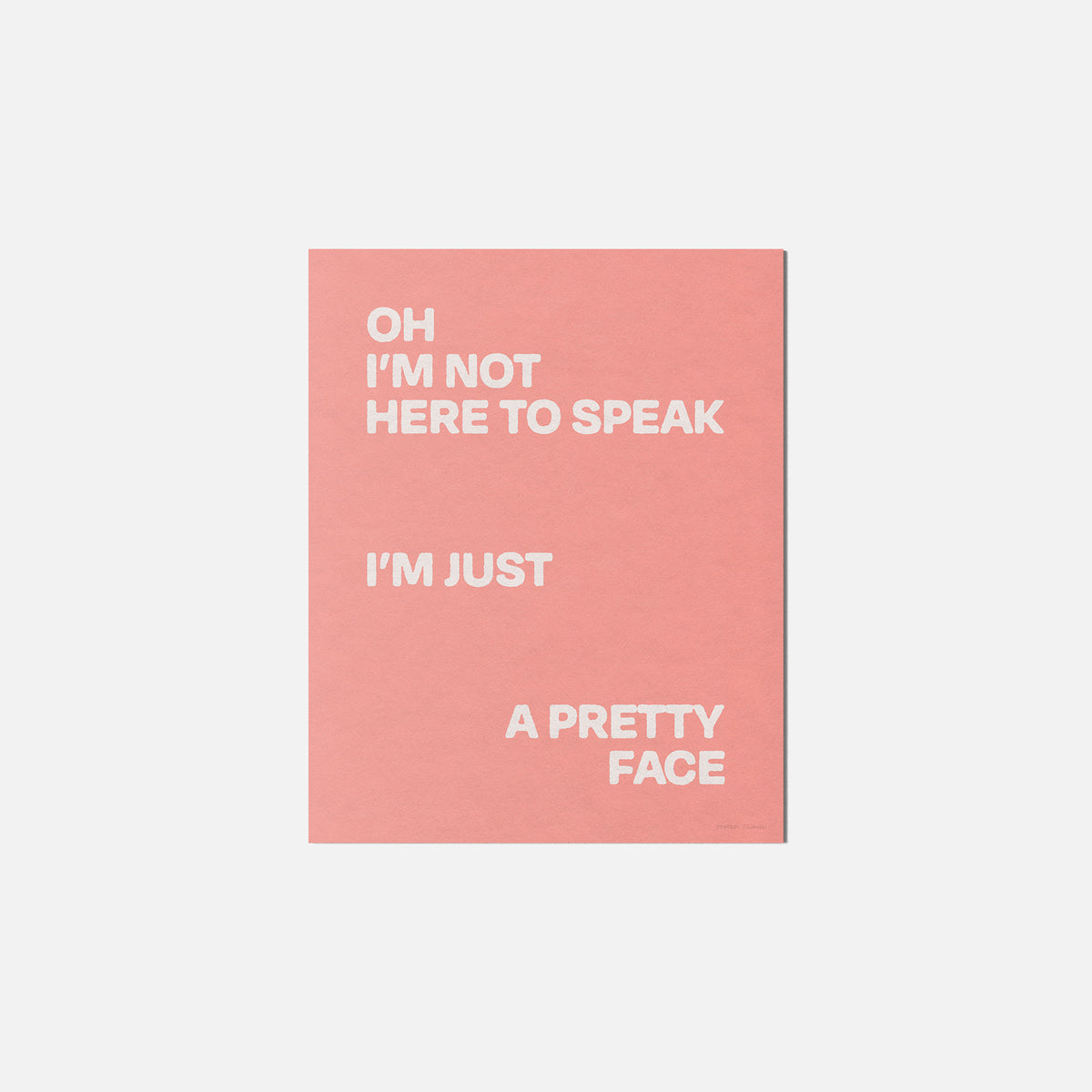 SPEAK PRINT