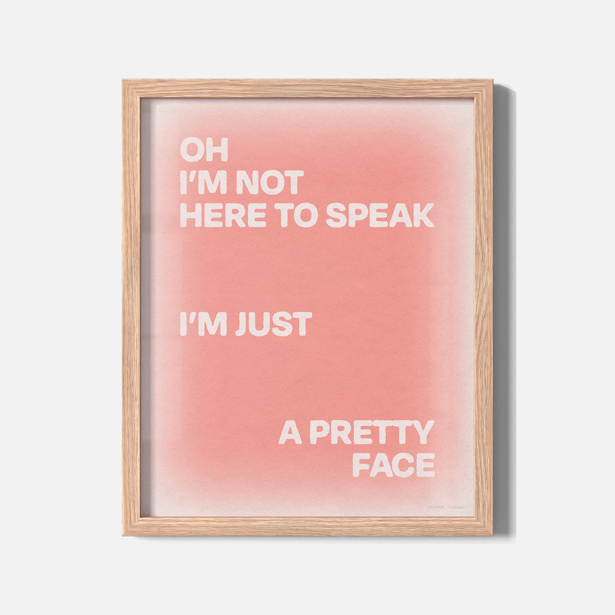 SPEAK PRINT