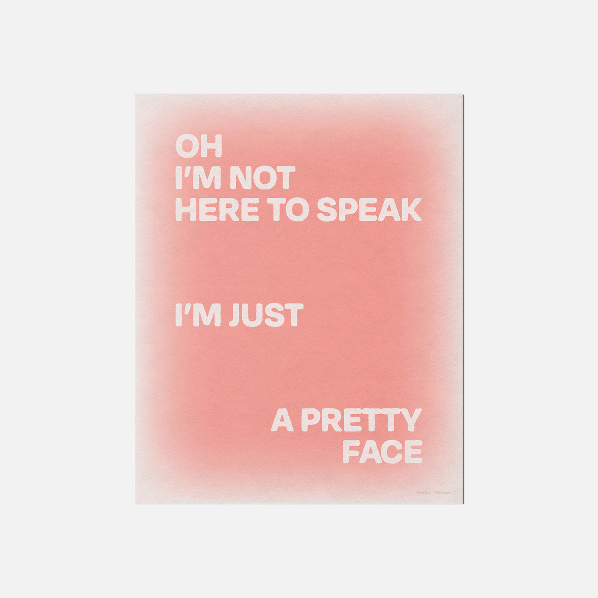 SPEAK PRINT