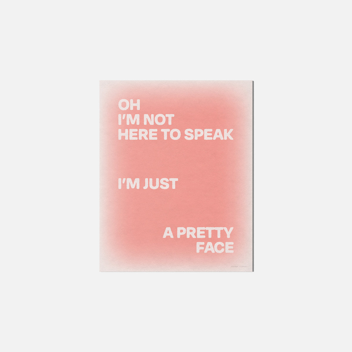 SPEAK PRINT