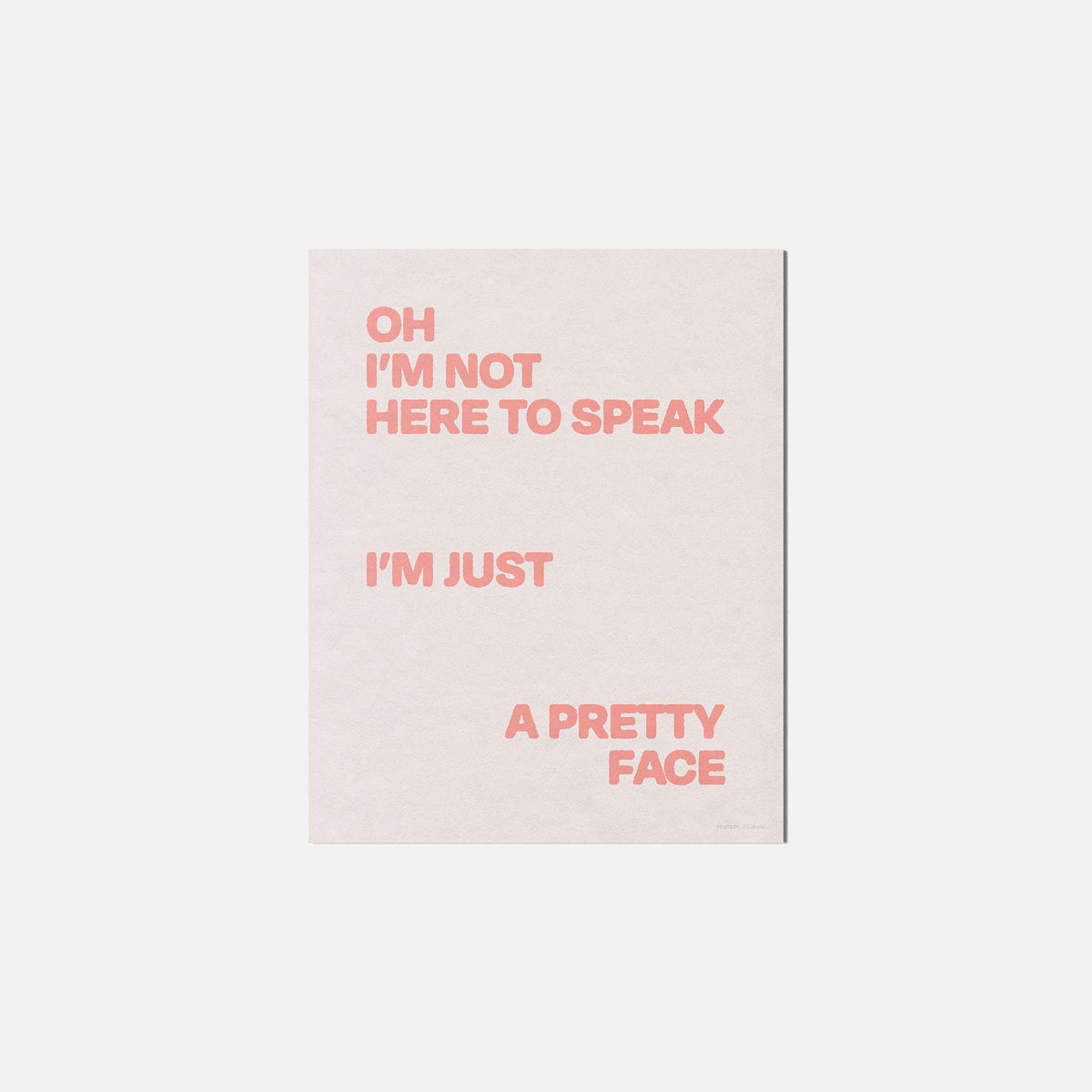 SPEAK PRINT