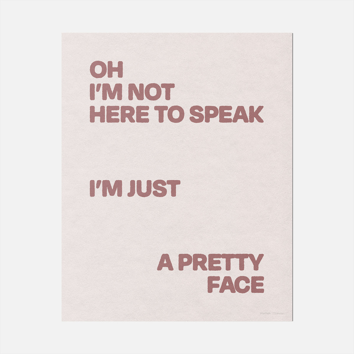 SPEAK PRINT