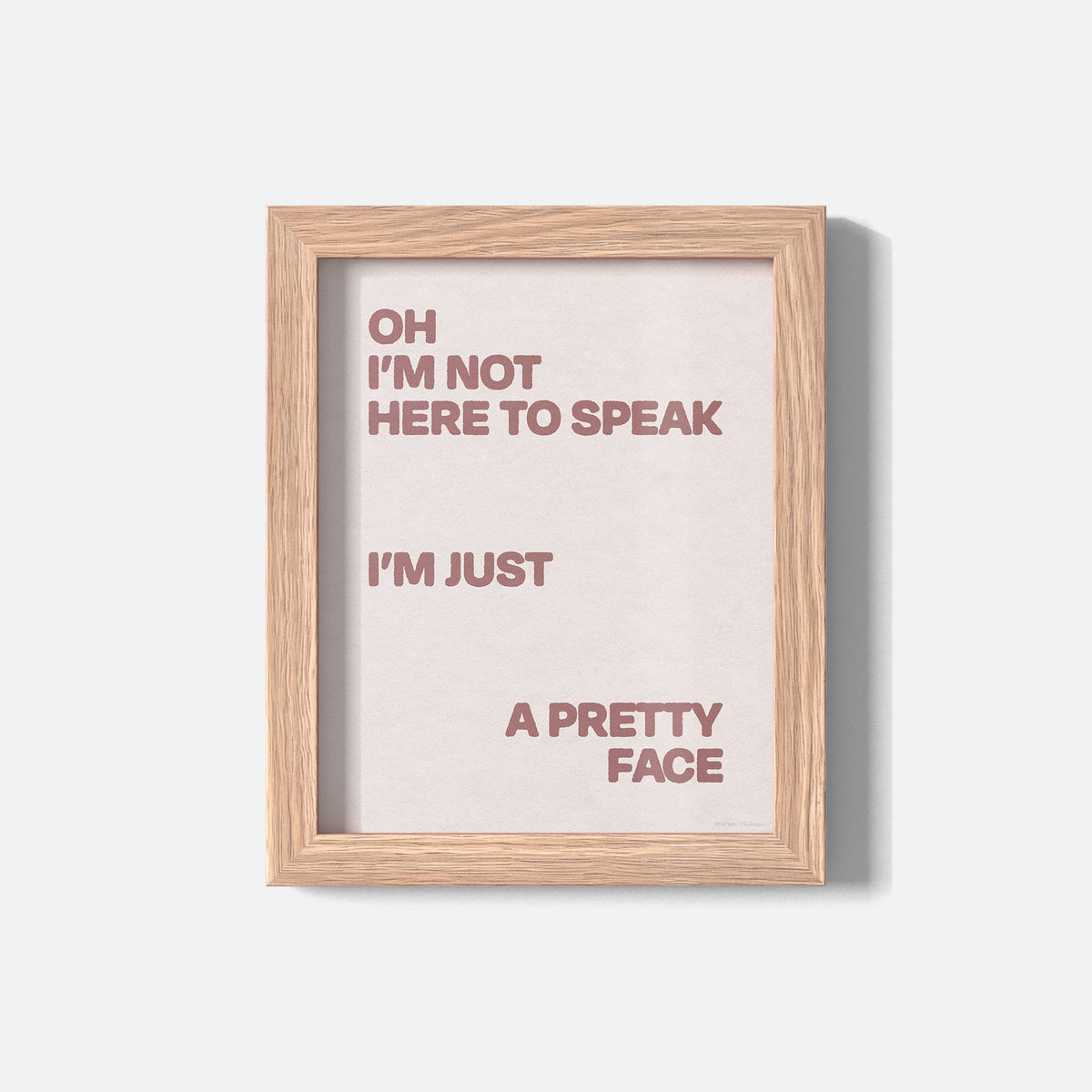 SPEAK PRINT