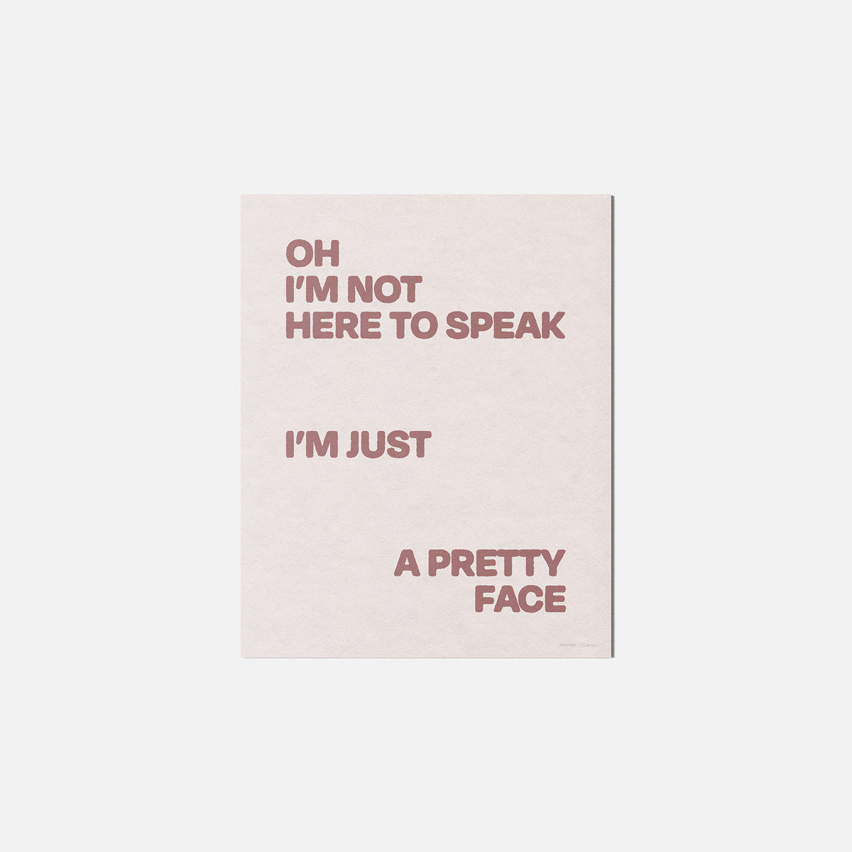 SPEAK PRINT