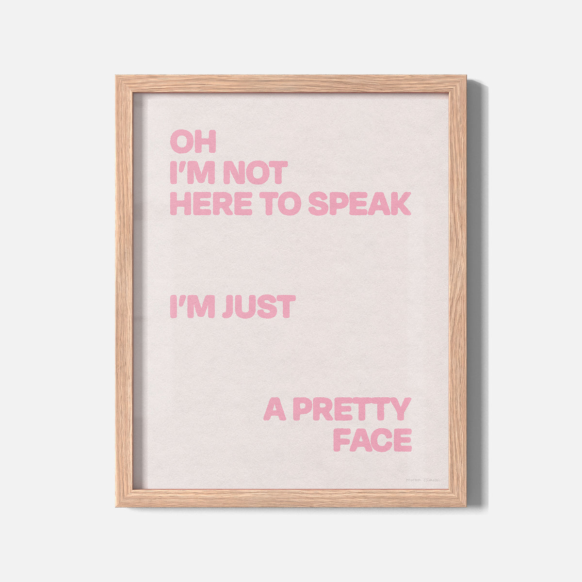 SPEAK PRINT