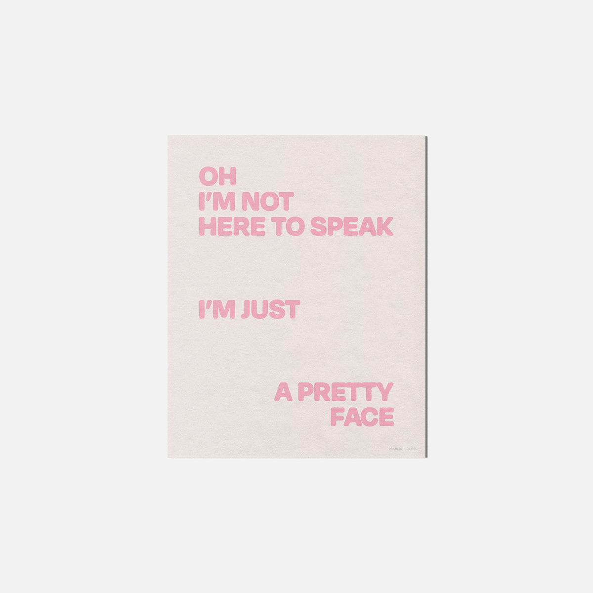 SPEAK PRINT