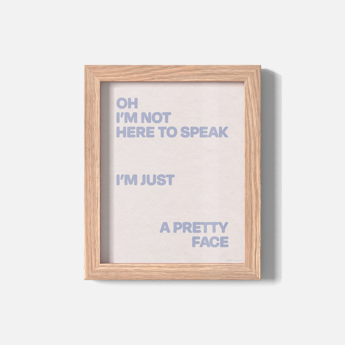 SPEAK PRINT