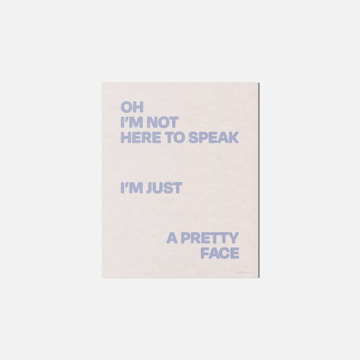 SPEAK PRINT