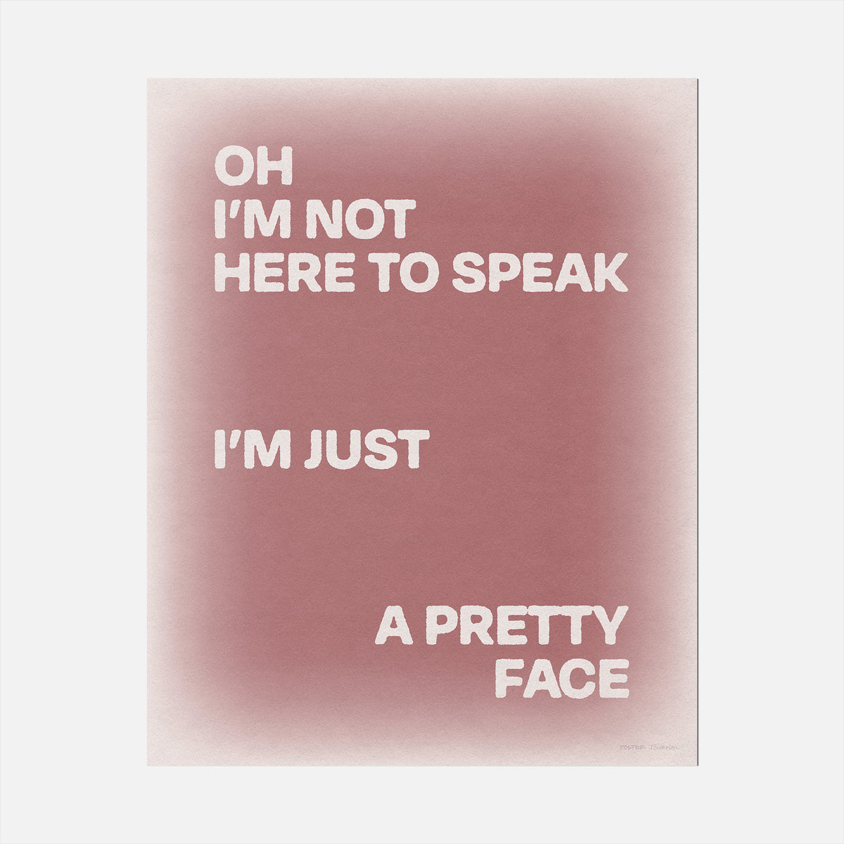 SPEAK PRINT