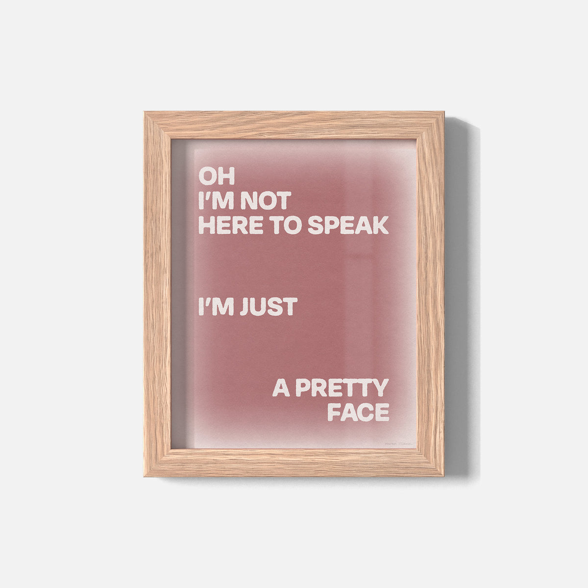 SPEAK PRINT