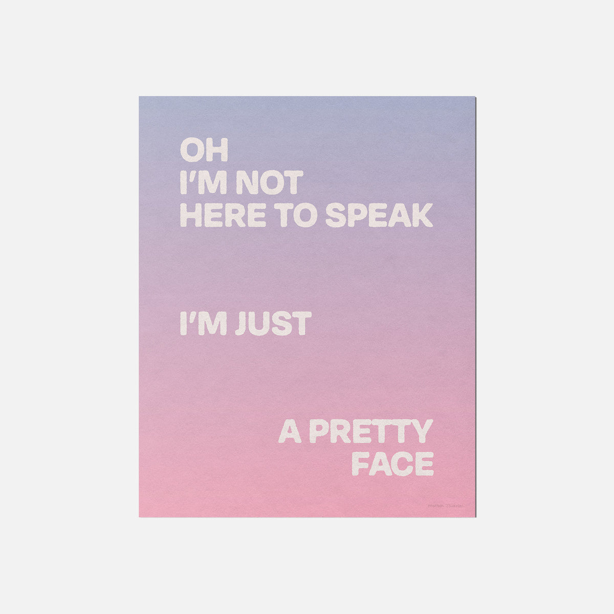 SPEAK PRINT