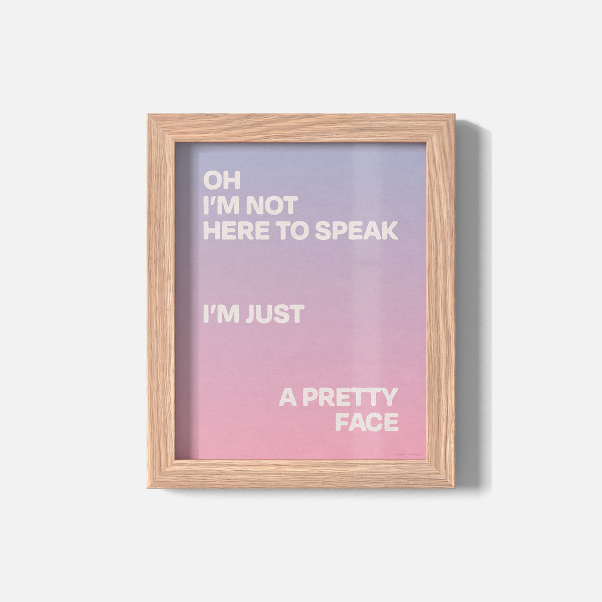 SPEAK PRINT