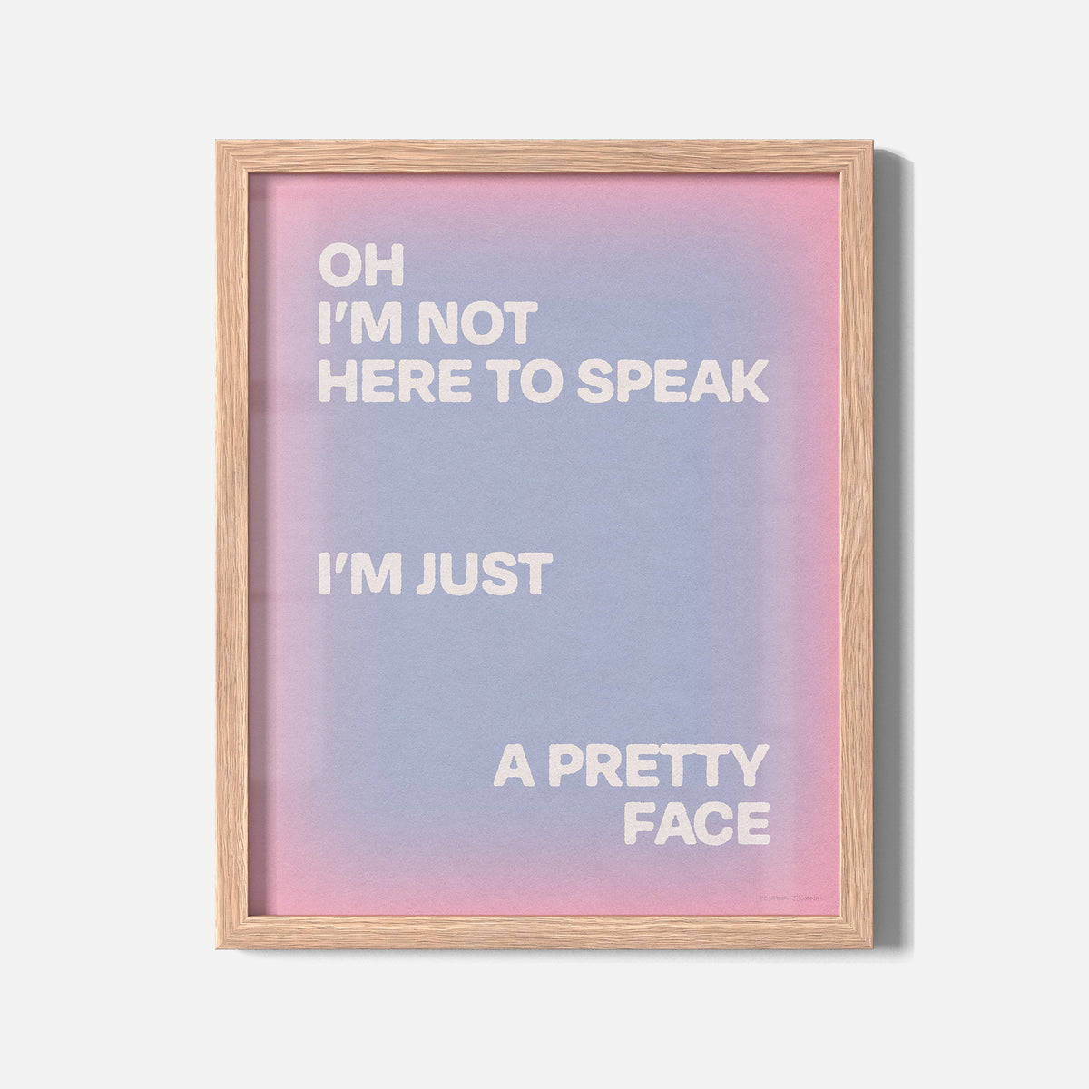 SPEAK PRINT