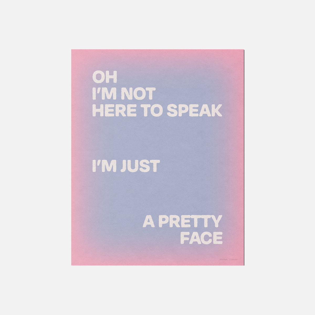 SPEAK PRINT