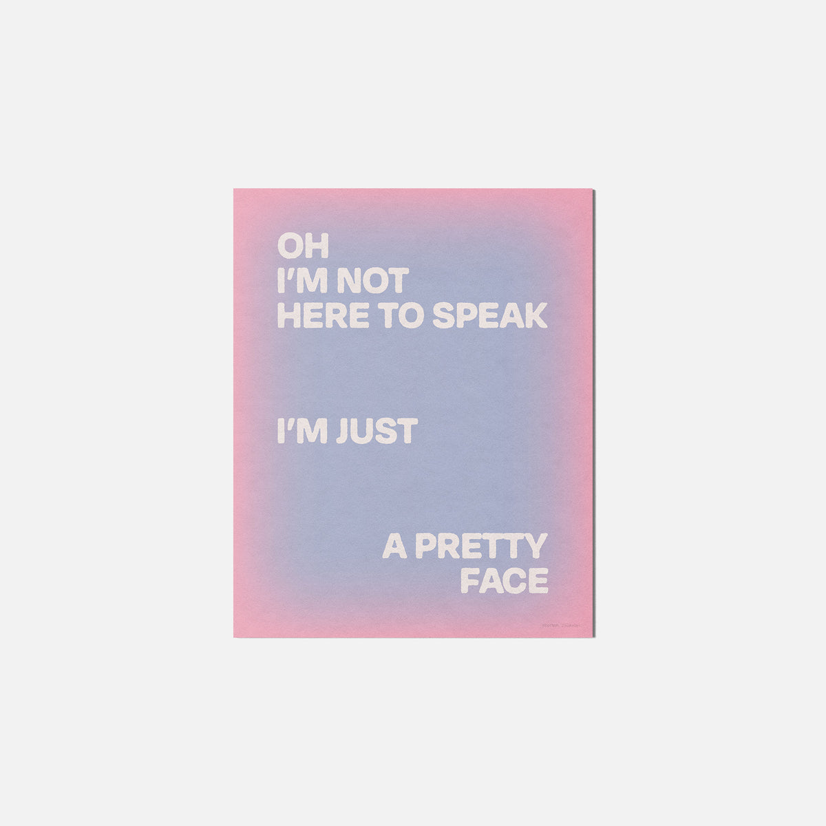 SPEAK PRINT