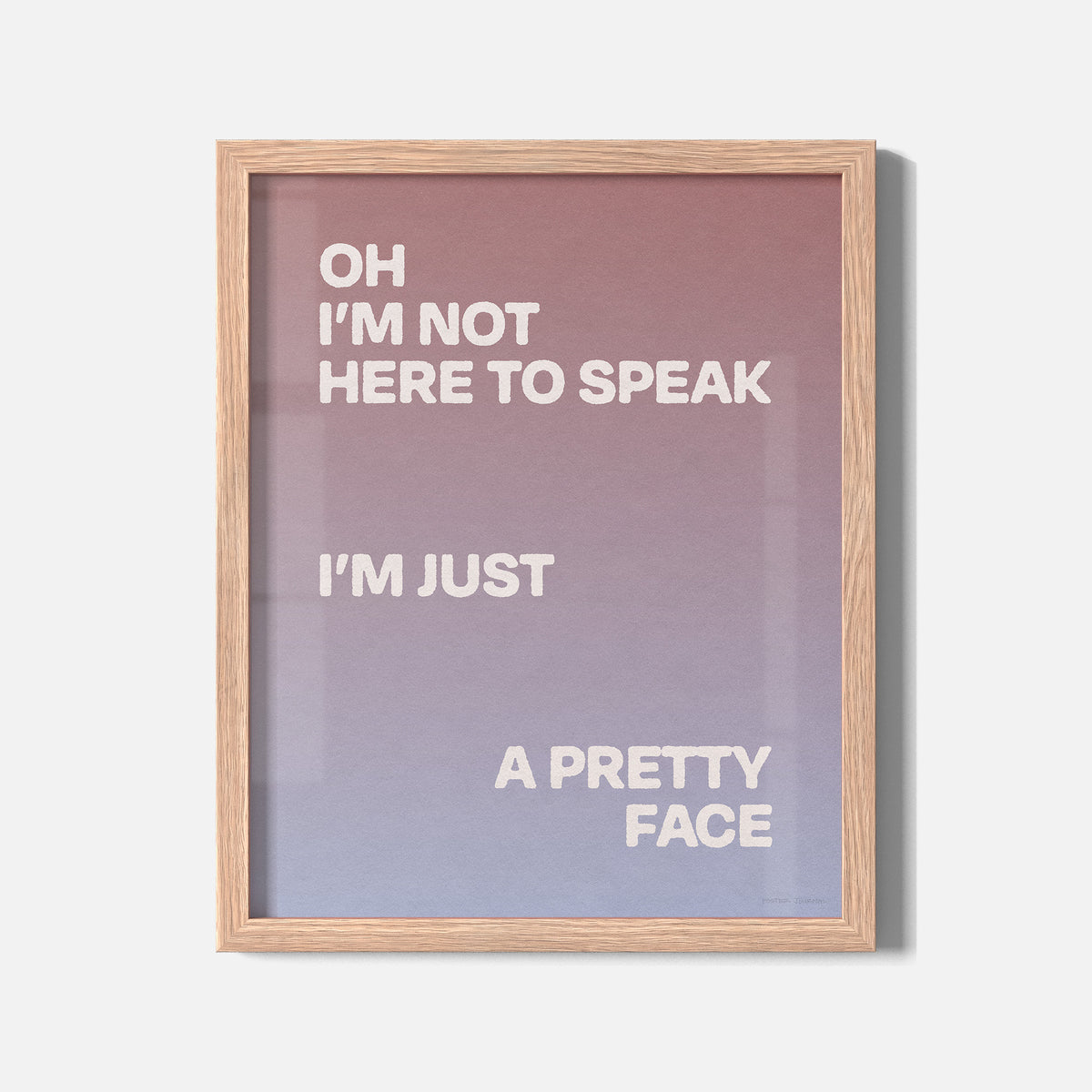 SPEAK PRINT