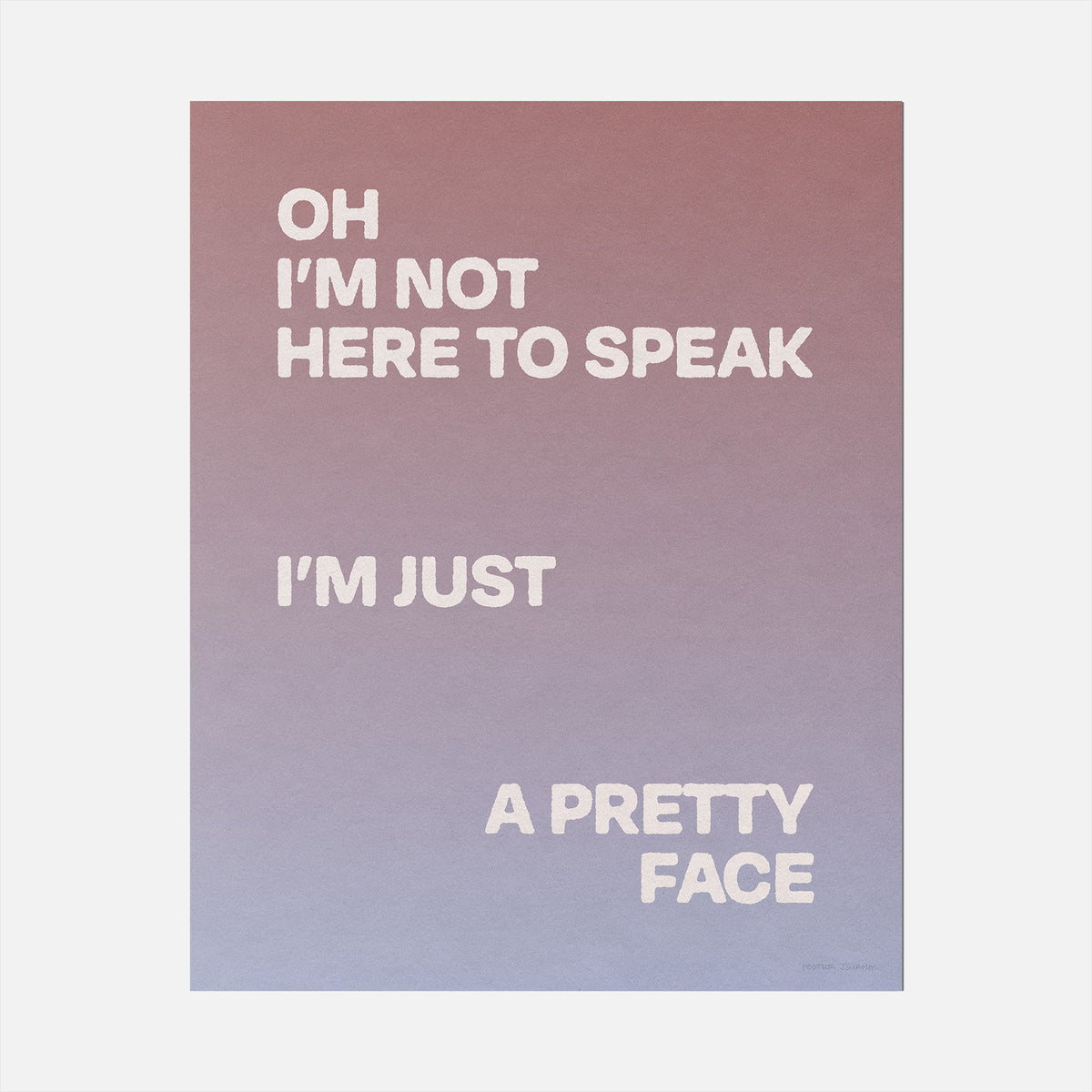 SPEAK PRINT