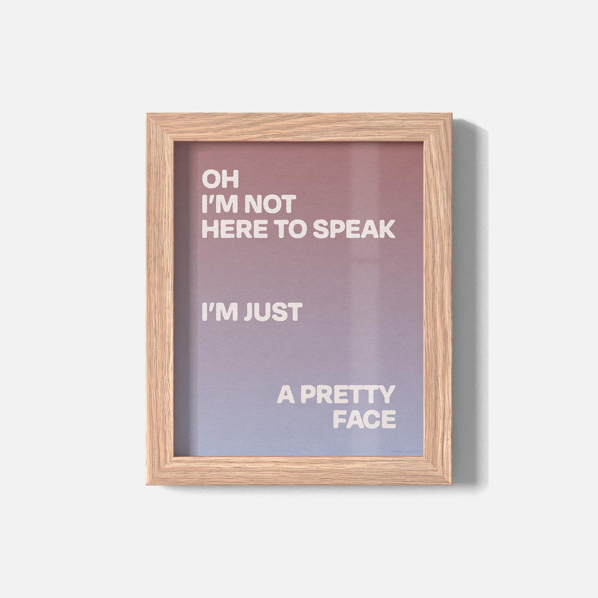SPEAK PRINT