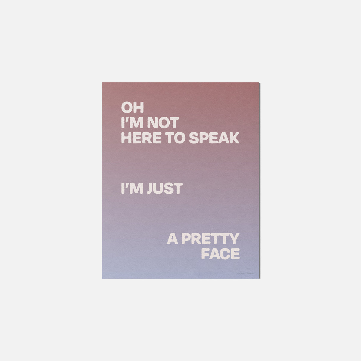 SPEAK PRINT