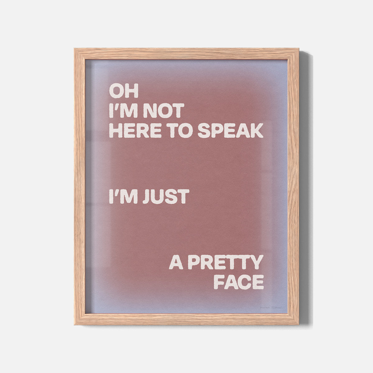 SPEAK PRINT