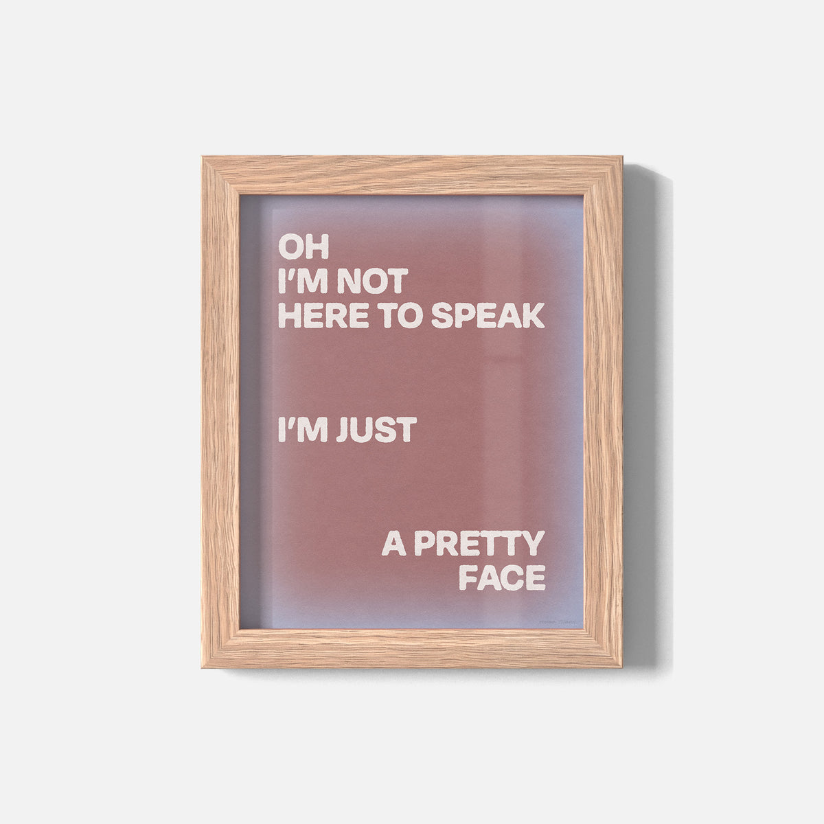 SPEAK PRINT