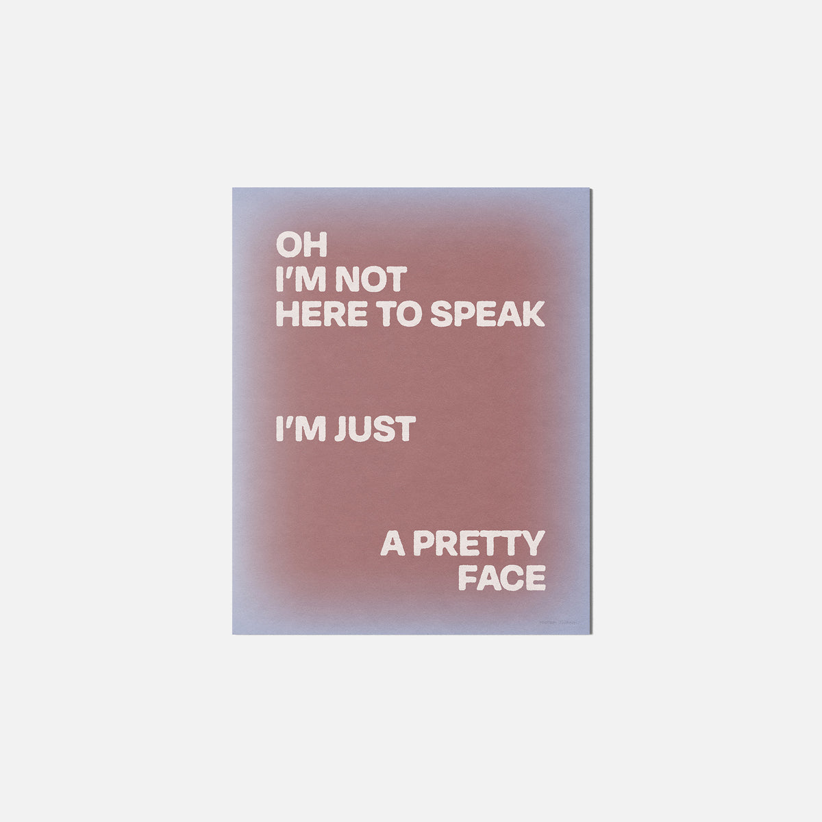SPEAK PRINT