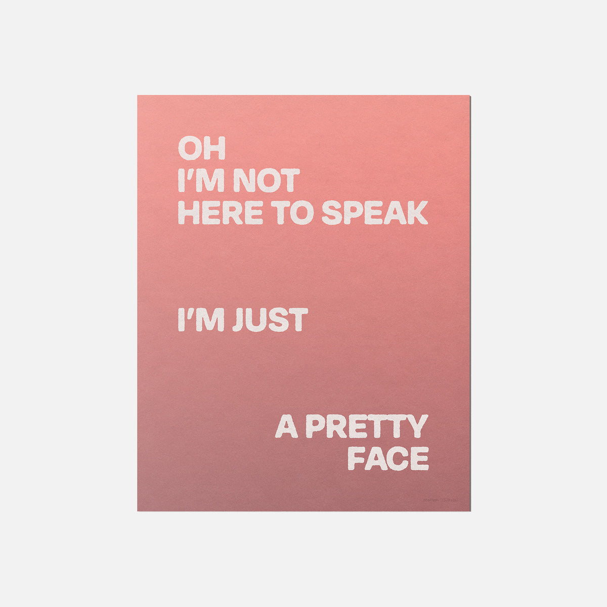 SPEAK PRINT