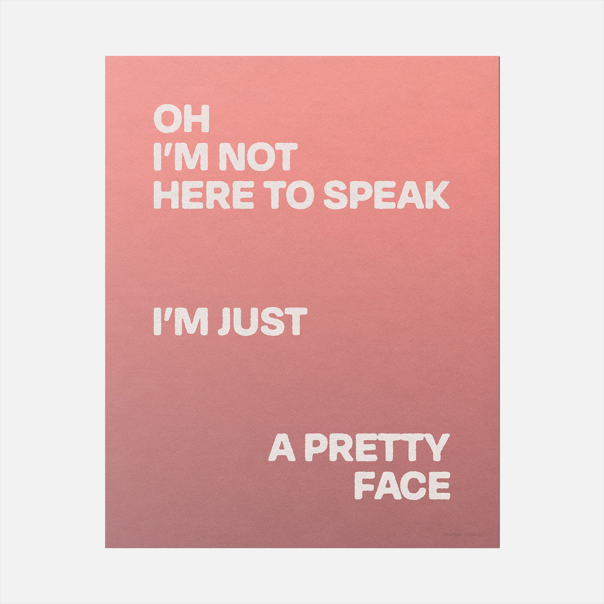 SPEAK PRINT