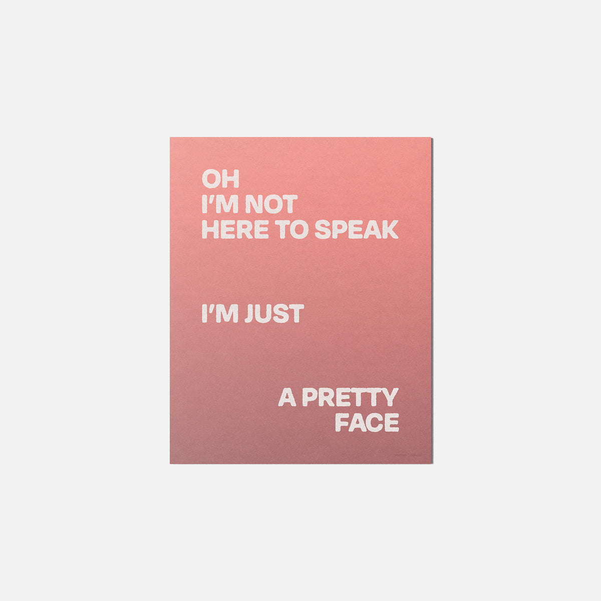 SPEAK PRINT
