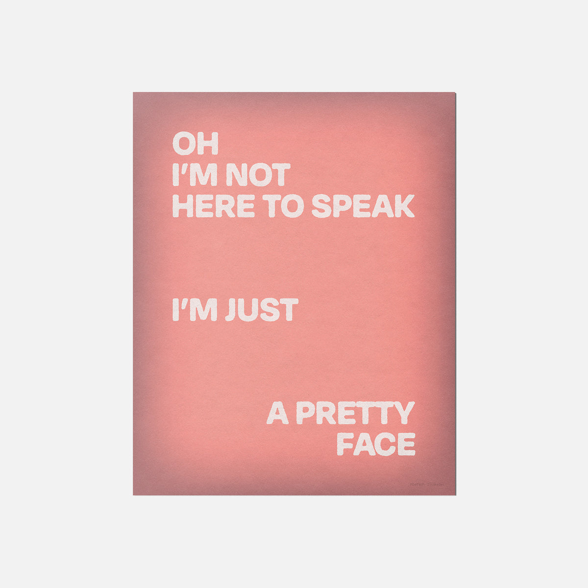 SPEAK PRINT