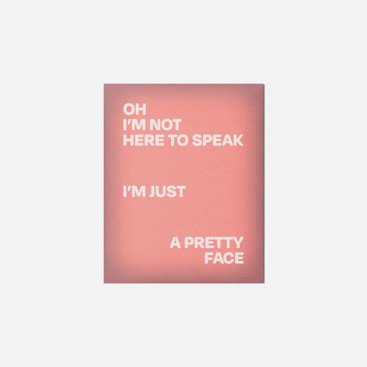 SPEAK PRINT