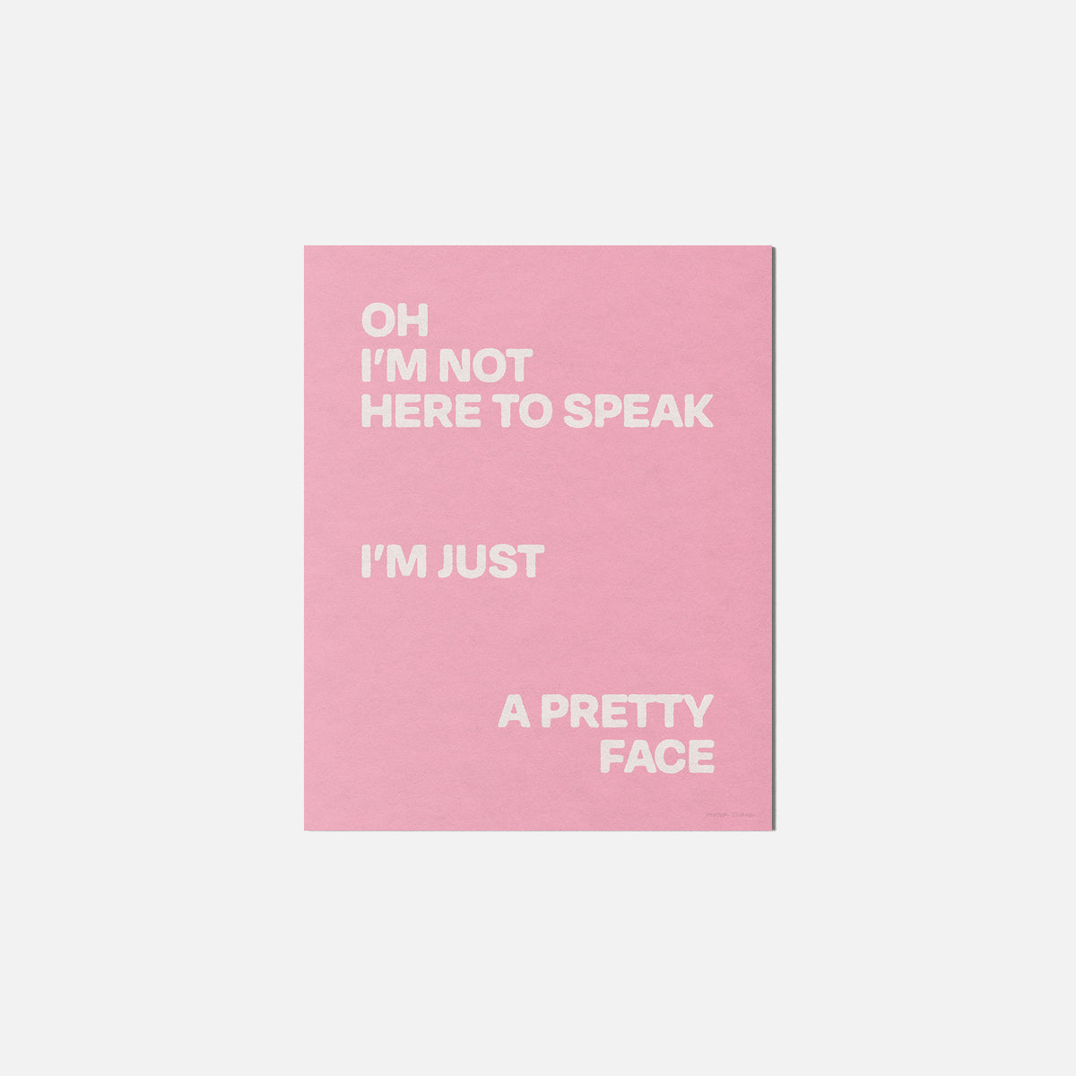 SPEAK PRINT