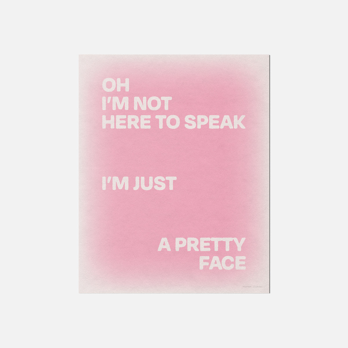 SPEAK PRINT