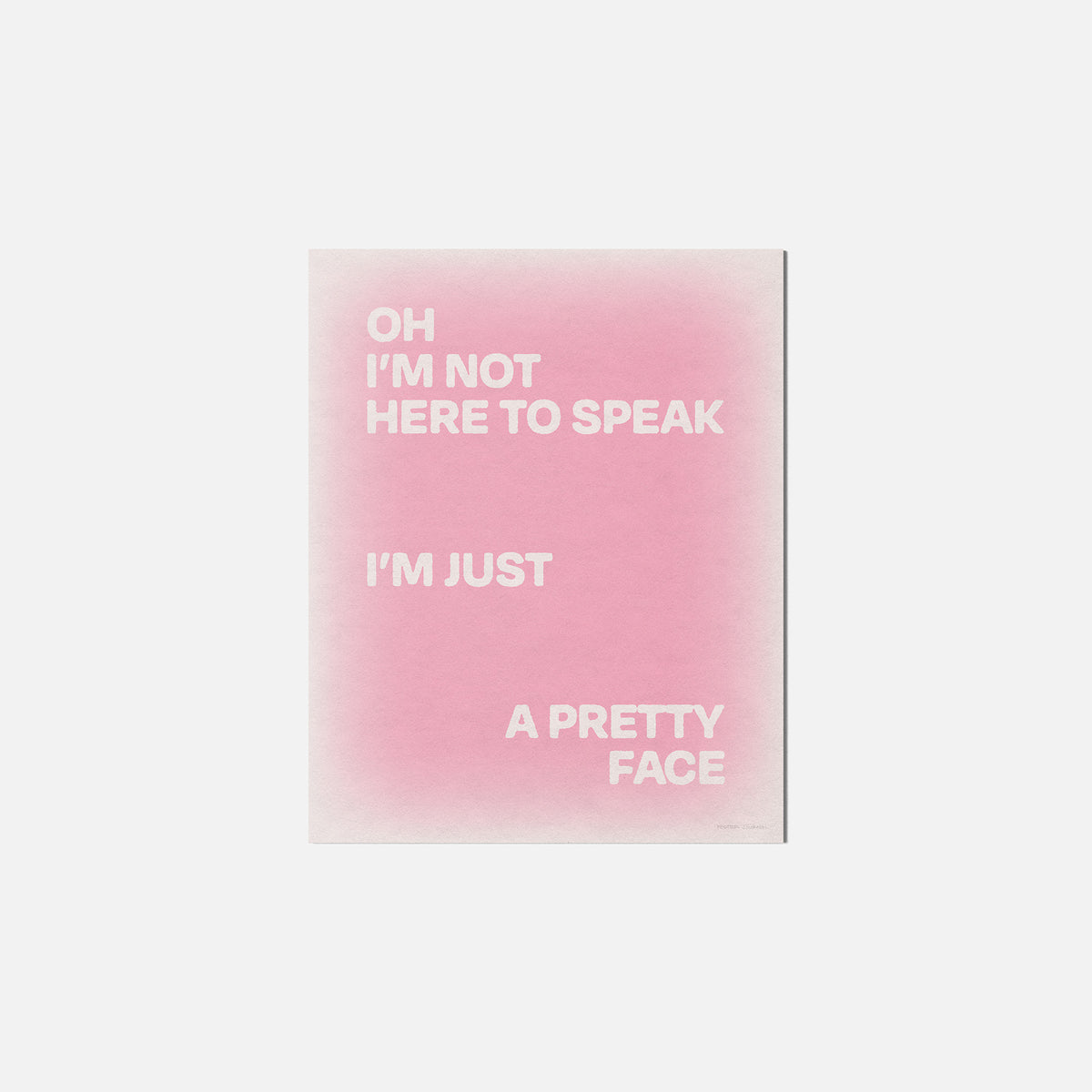 SPEAK PRINT