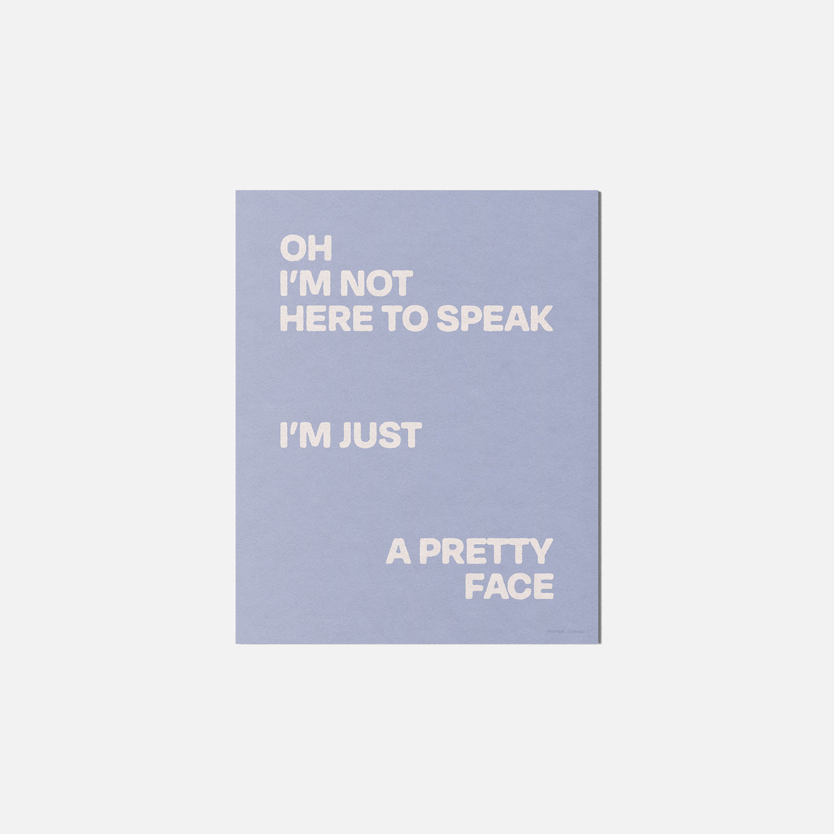 SPEAK PRINT