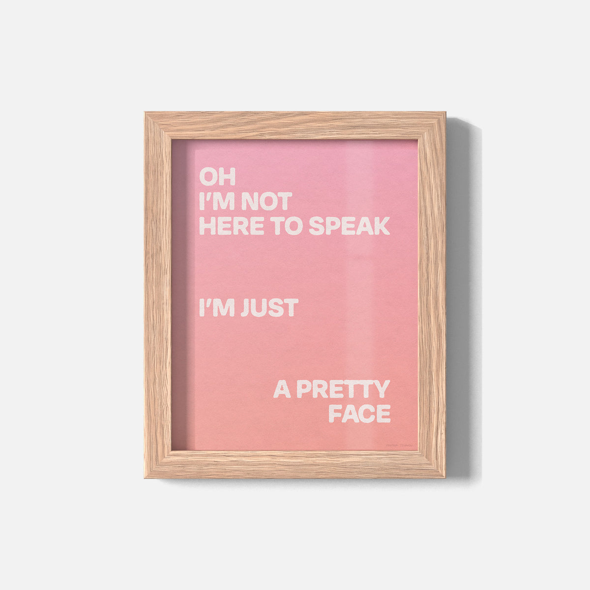 SPEAK PRINT