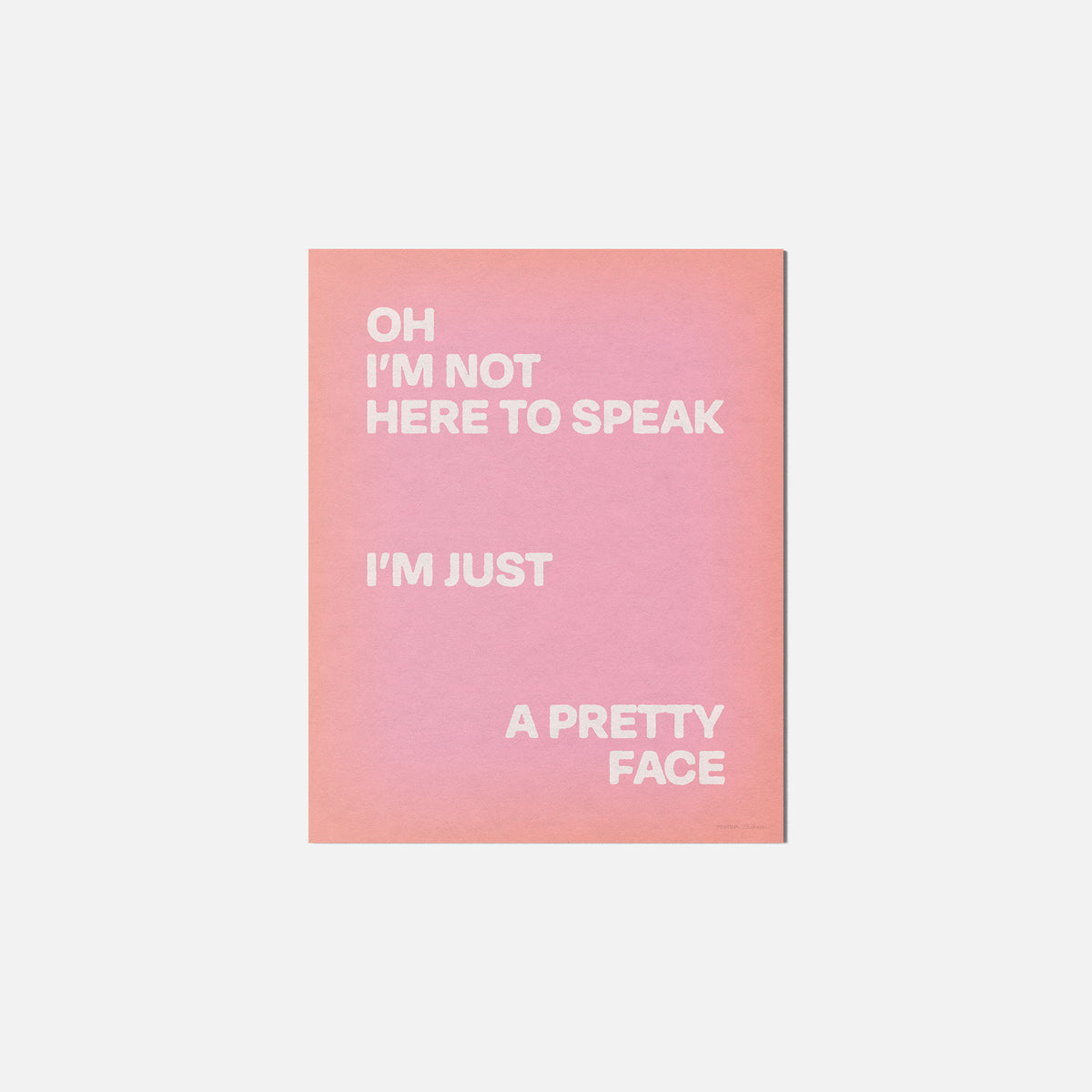 SPEAK PRINT