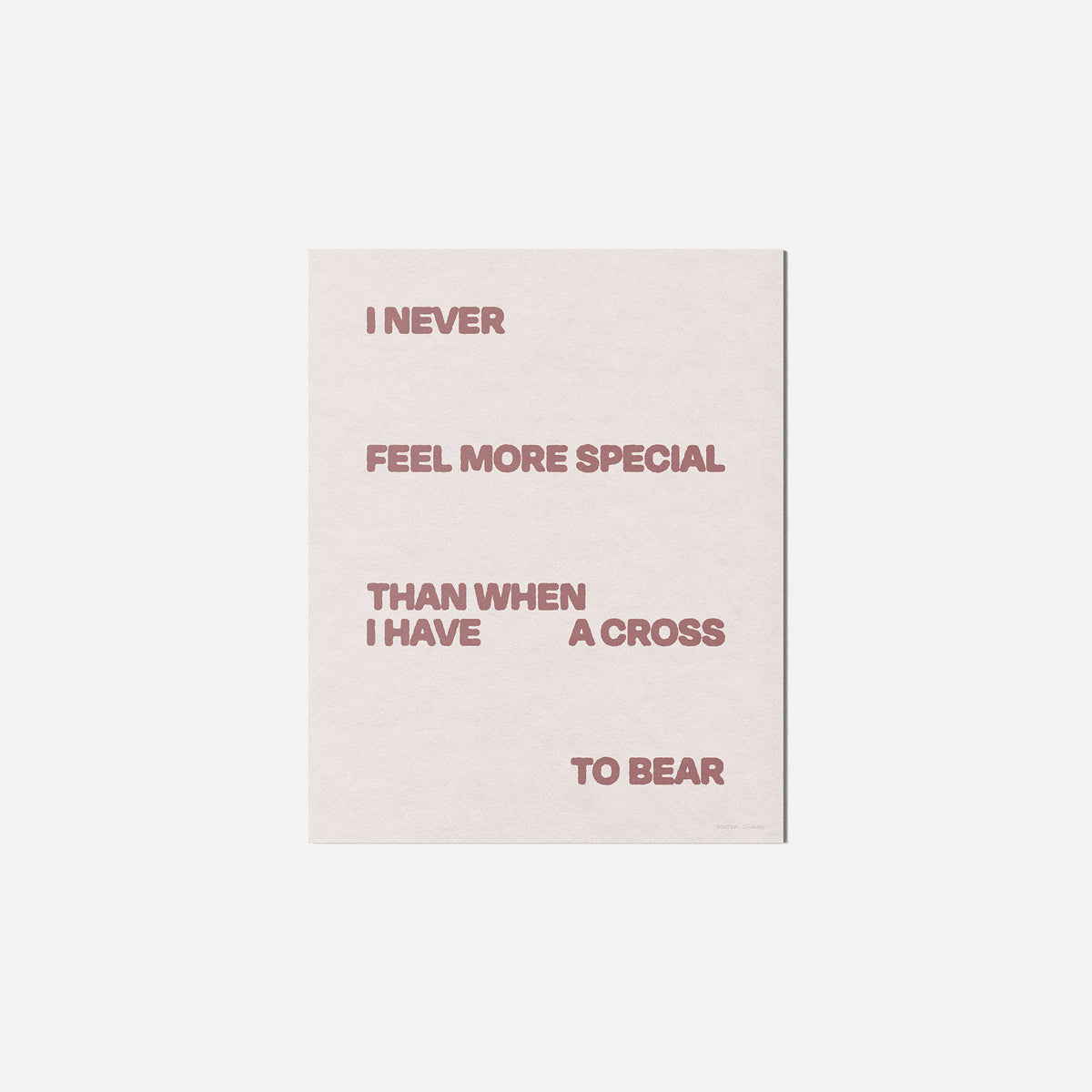 SPECIAL PRINT