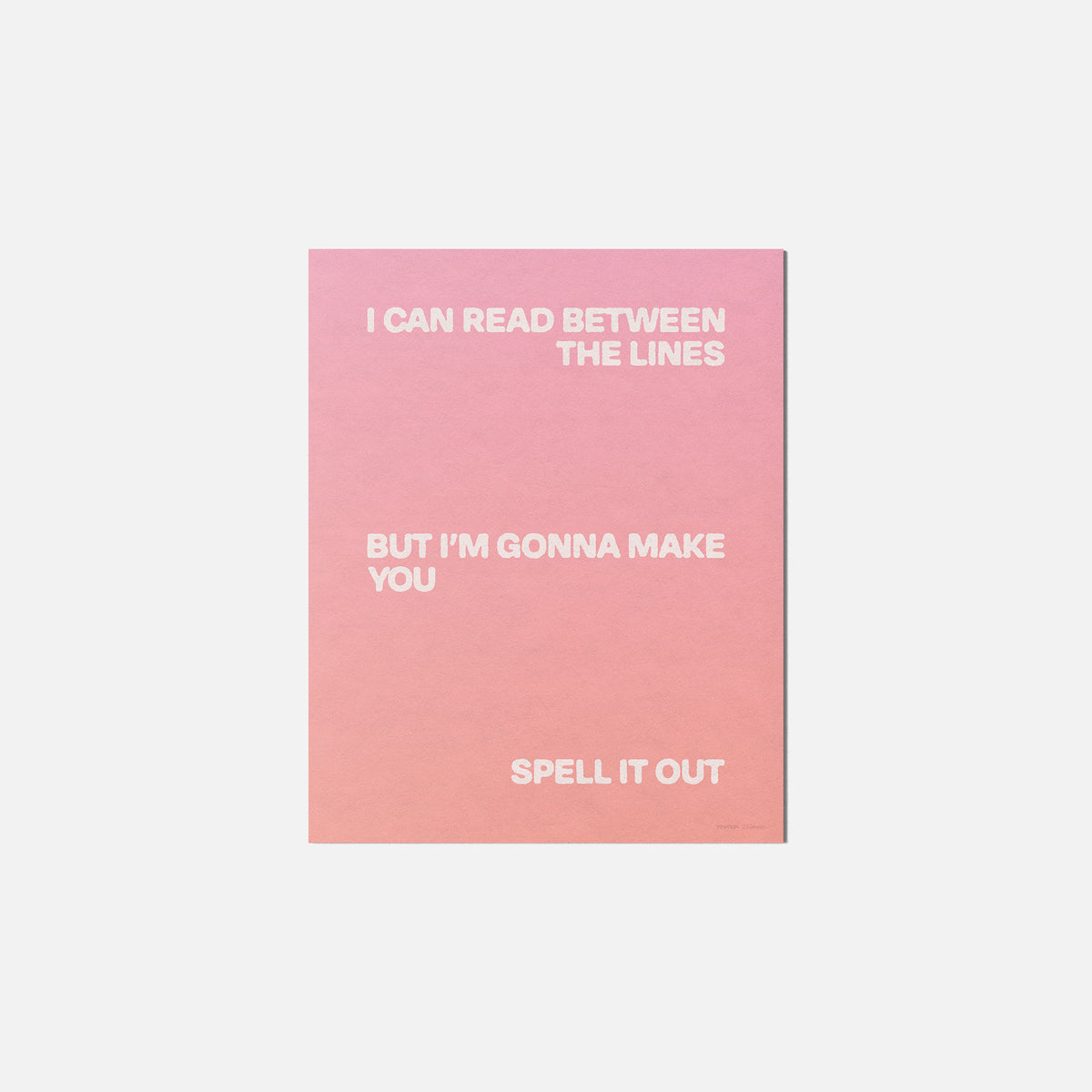 SPELL PRINT