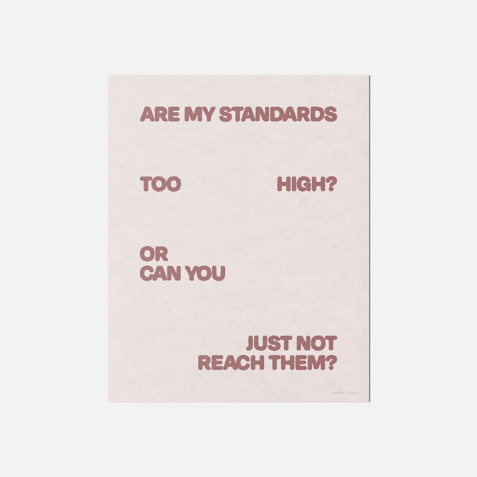 STANDARDS PRINT