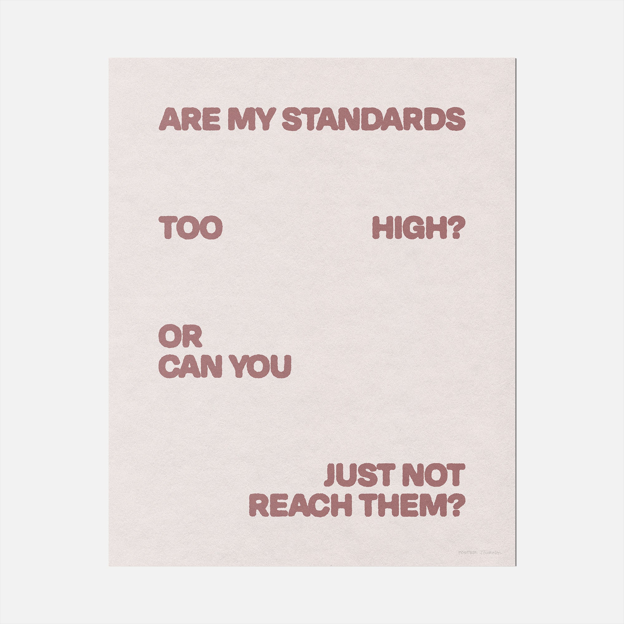 STANDARDS PRINT