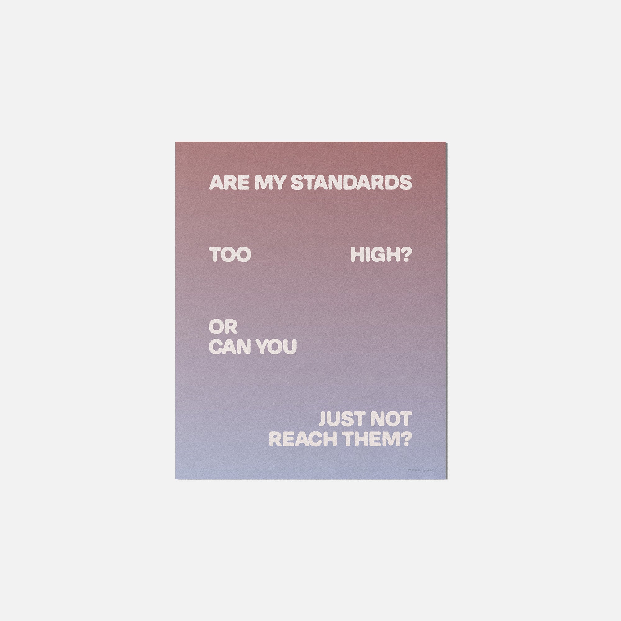 STANDARDS PRINT